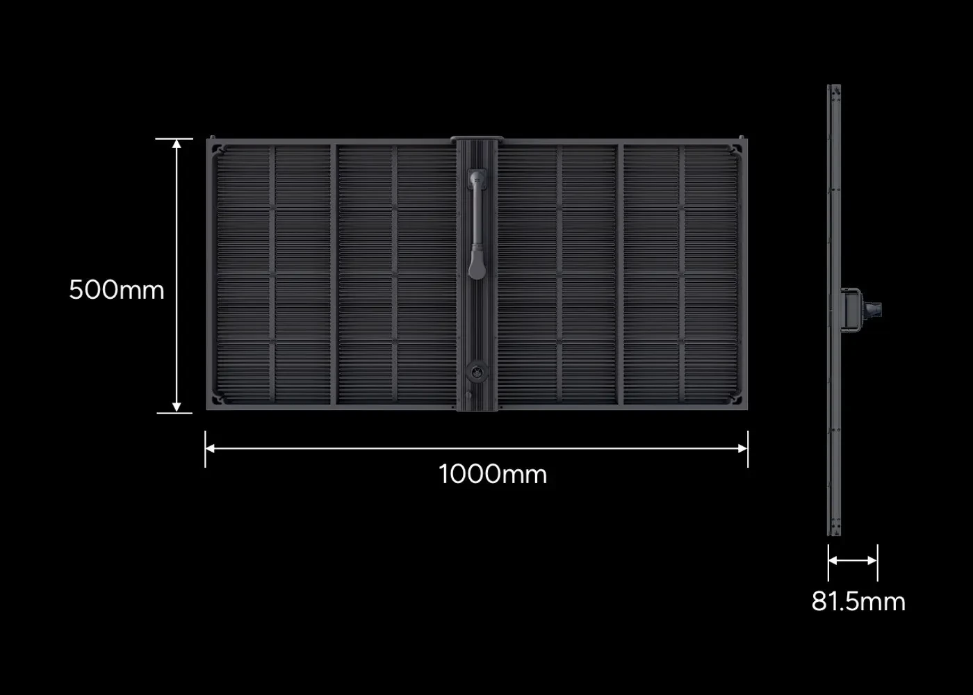 Kích thước cabinet Unilumin Umesh F-M 1000 x 500mm dày 81,5mm Kích thước cabinet Unilumin Umesh F-M 1000 x 500mm dày 81,5mm