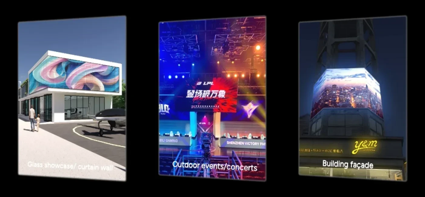 Ứng dụng Unilumin Umesh F-M cho showroom, sự kiện ngoài trời và mặt dựng Ứng dụng Unilumin Umesh F-M cho showroom, sự kiện ngoài trời và mặt dựng