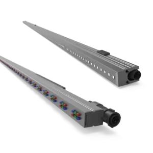 Thanh LED ngoài trời Unilumin Umesh VT với đầu nối chống nước
