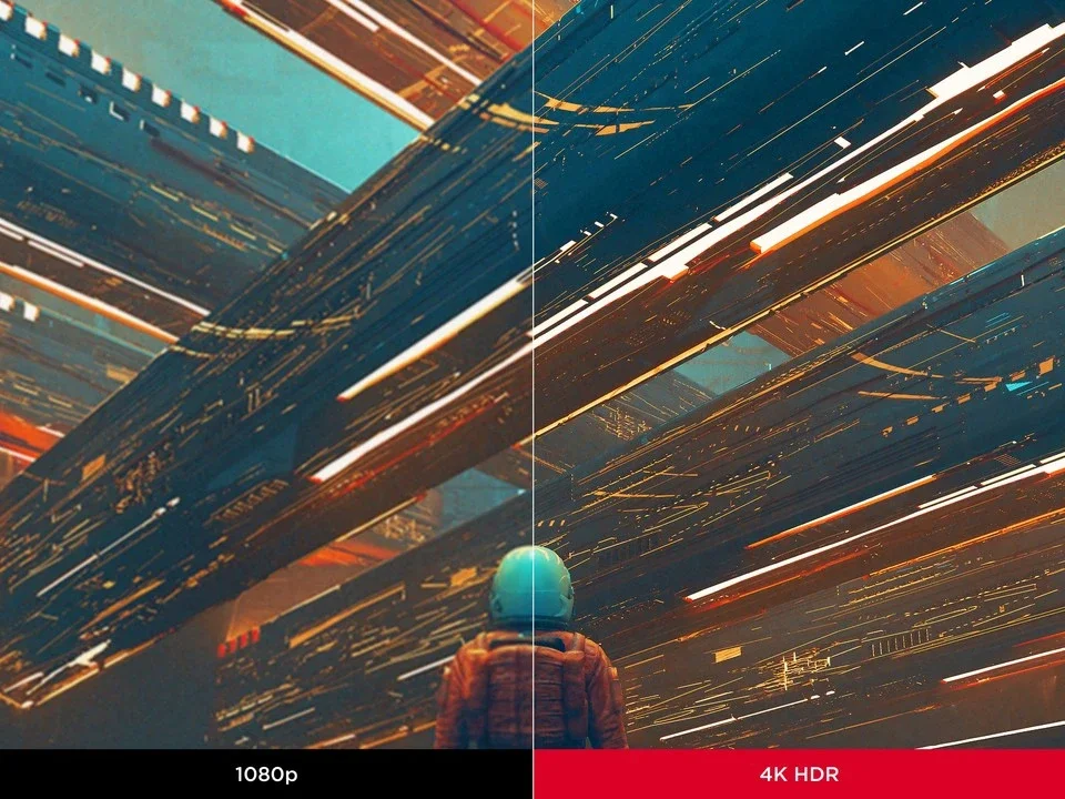 So sánh hình ảnh 1080p và 4K HDR trên máy chiếu Viewsonic LX750-4K So sánh hình ảnh 1080p và 4K HDR trên máy chiếu Viewsonic LX750-4K