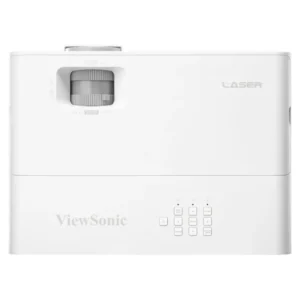 Máy chiếu 4K Viewsonic LX750-4K laser thông minh 4.000 ANSI Lumens Mặt trên máy chiếu Viewsonic LX750-4K với ống kính zoom và phím điều khiển